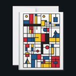 Geometric Holiday: Neoplasticism Christmas Holiday Card<br><div class="desc">Unveil a Modern Holiday Masterpiece with 'Geometric Holiday' This holiday season, step into a world where art and tradition converge beautifully. 'Geometric Holiday: A Neoplasticism-Inspired Christmas' card is a tribute to the groundbreaking art movement that redefined aesthetic boundaries. Perfect for art enthusiasts and those who appreciate the beauty of abstract...</div>