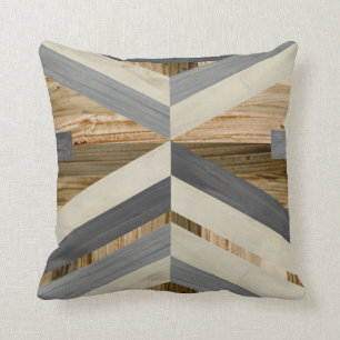 Geometric Inlay Cushion