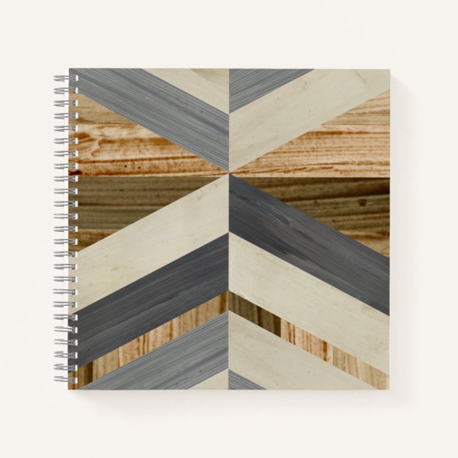 Geometric Inlay Notebook (Front)
