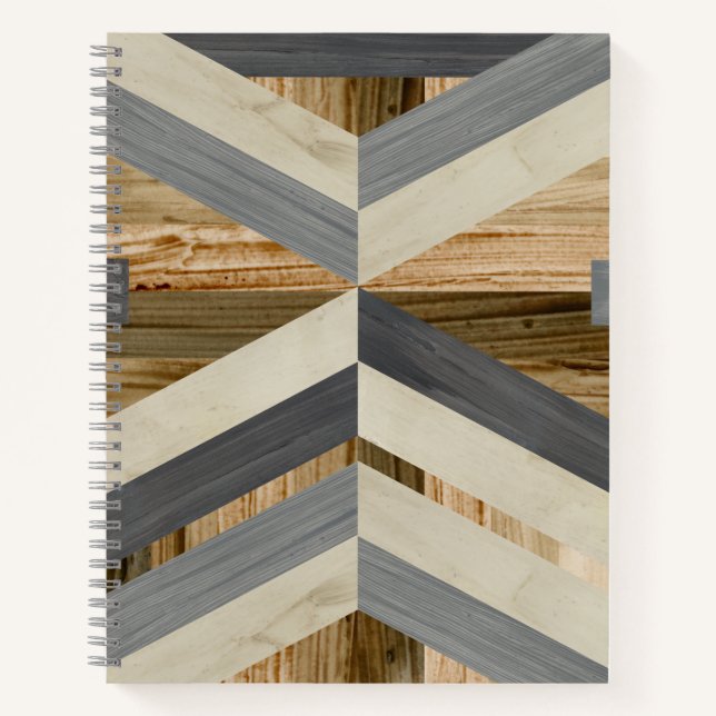 Geometric Inlay Notebook (Front)