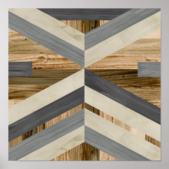 Geometric Inlay Poster (Front)