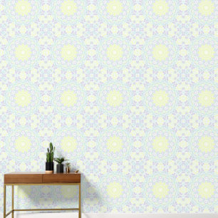 Geometric Intricate Colourful Boho Hippie Mandala Wallpaper