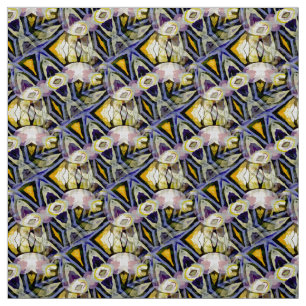 Geometric Kaleidoscope Abstract Fabric