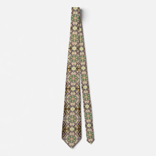 Geometric Kaleidoscope Tie