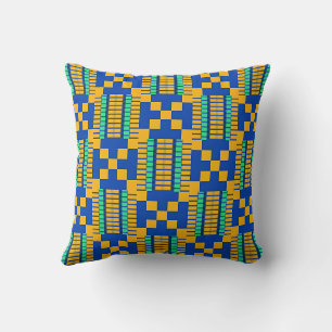 Geometric Kente pattern Cushion