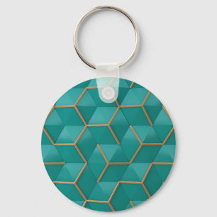 geometric key ring