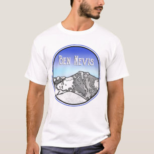 Geometric landscape Ben Nevis T-Shirt
