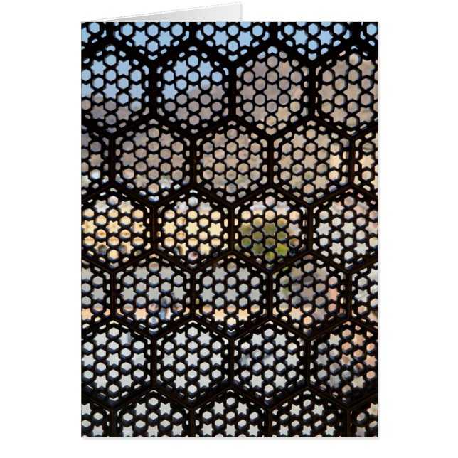 Geometric Lattice window, India (Front)