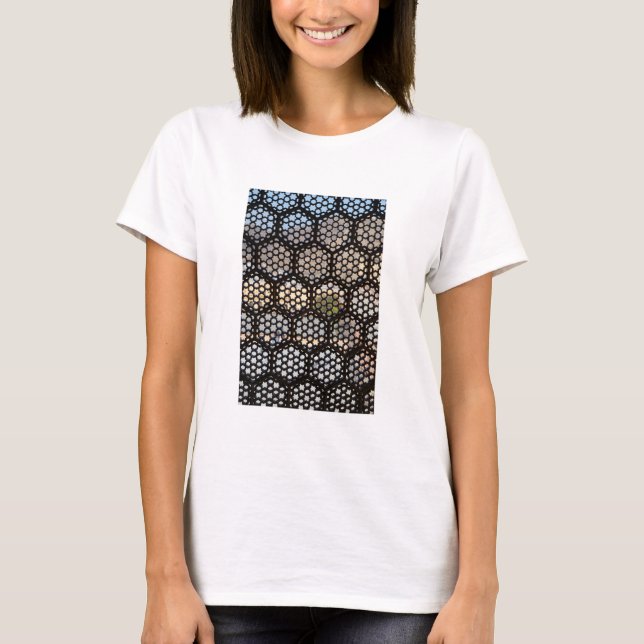 Geometric Lattice window, India T-Shirt (Front)