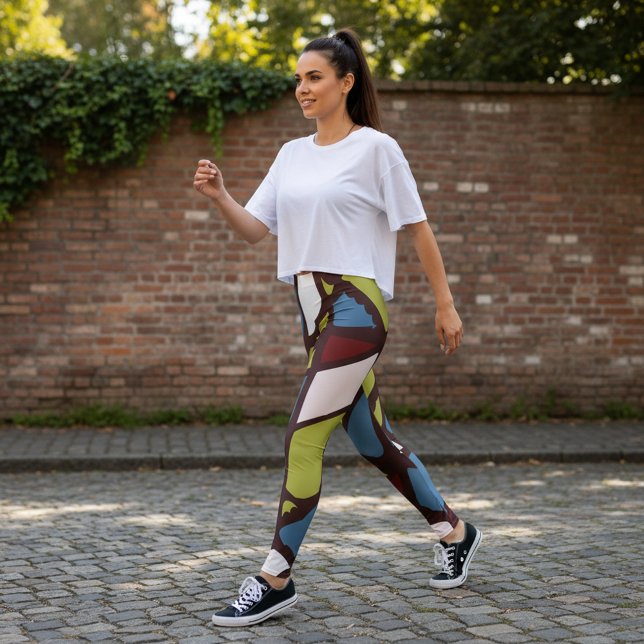 geometric Leggings (Creator Uploaded)