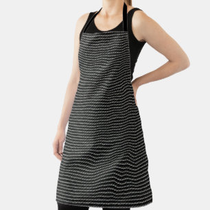 Geometric Line Pattern – Clean Apron