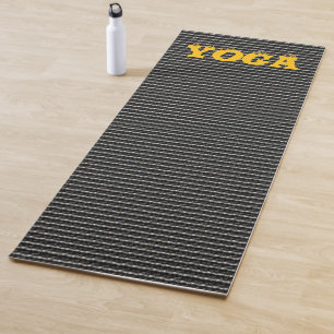 Geometric Line Pattern – Clean, Modern Repetition Yoga Mat