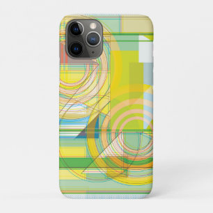 Geometric Line Shapes iPhone / iPad case