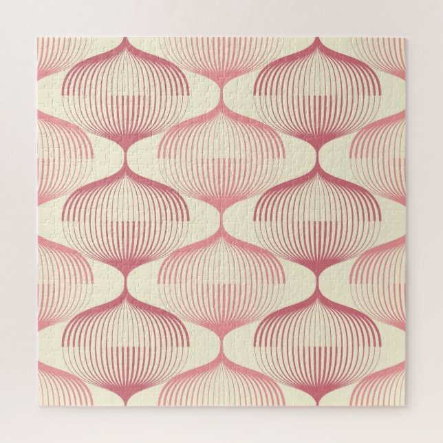 Geometric Lines: Abstract Seamless Background. Jigsaw Puzzle (Vertical)