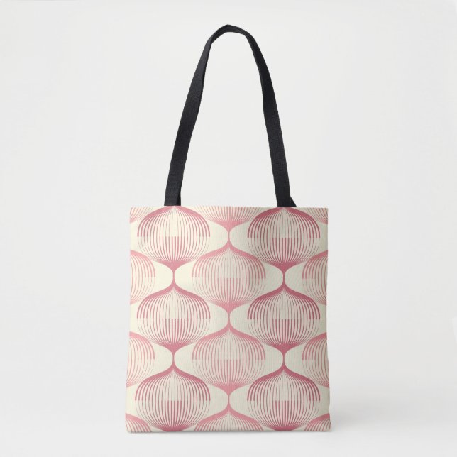 Geometric Lines: Abstract Seamless Background. Tote Bag (Front)