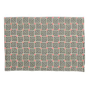Geometric Lines Pattern Pillowcase