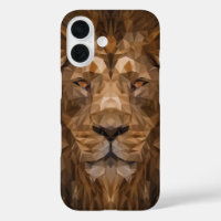 Geometric Lion Portrait