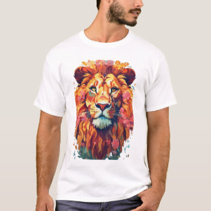 Geometric Lion T-Shirt
