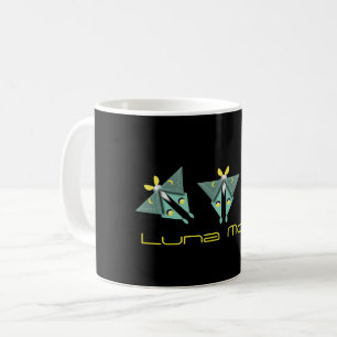 Geometric Luna Moth Coffee Mug