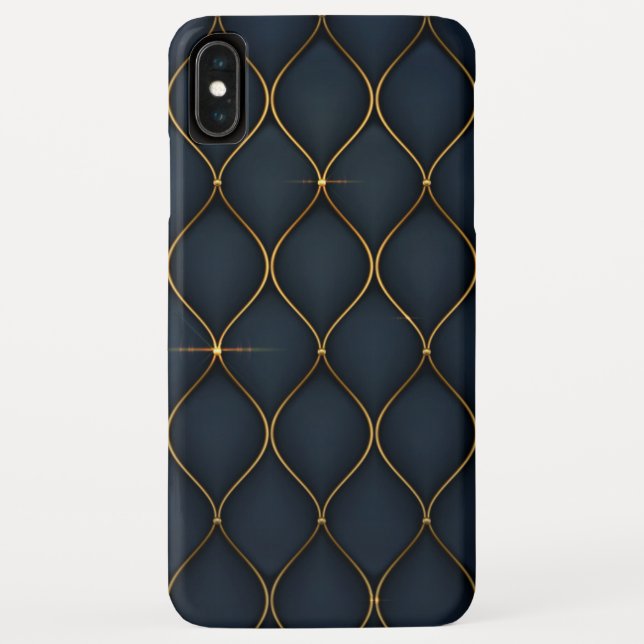 Geometric luxurious golden shapes    Case-Mate i iPhone Case (Back)