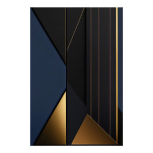 Geometric Luxury Poster