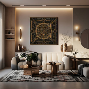 Geometric Luxury Poster