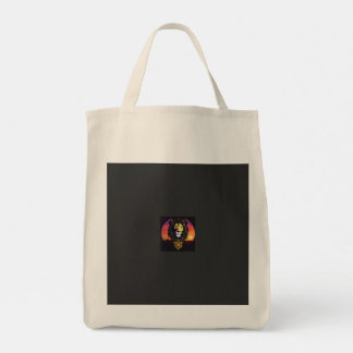 "Geometric Majesty: Lion Tote Bag"Tote Bag