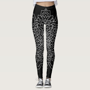 Geometric Mandala #11 Leggings