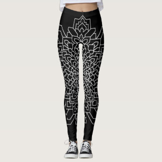 Geometric Mandala #11 Leggings