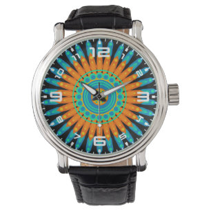 Geometric Mandala Art Circle Design 48256 Watch