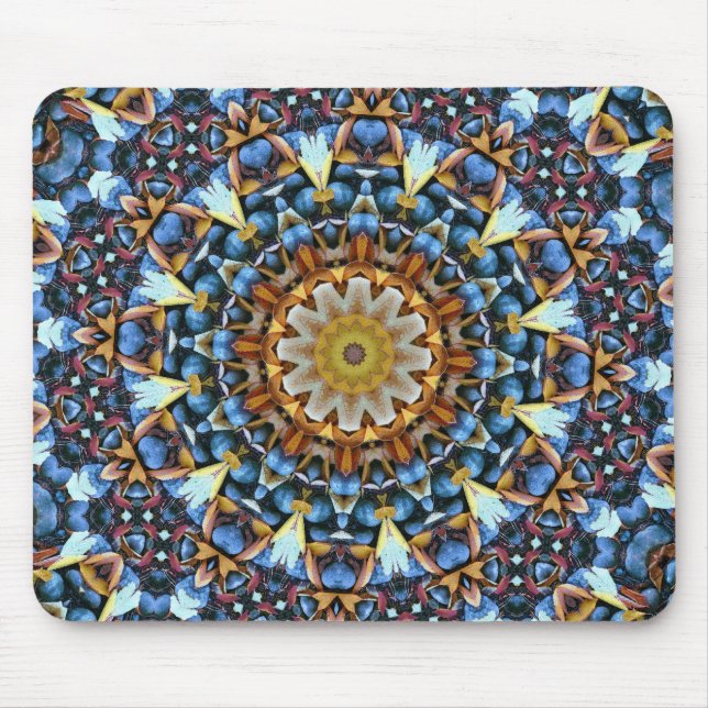 Geometric Mandala Mouse Mat (Front)