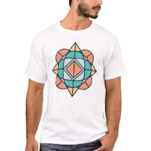 Geometric mandala of balance and energy