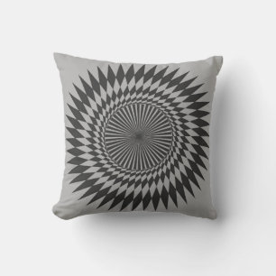 Geometric Mandala Pattern Cushion