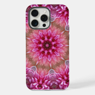 Geometric Mandala Pink Flower Pattern-67545 iPhone 15 Pro Max Case