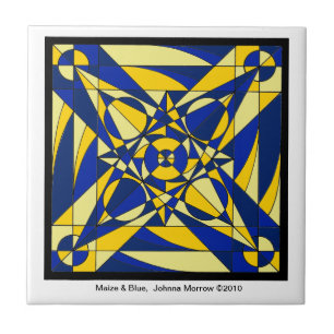 Geometric Mandala Tile