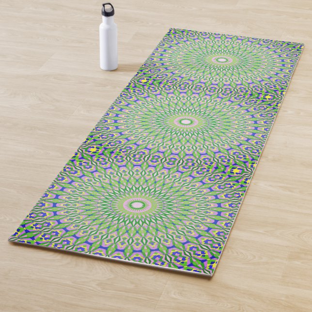 Geometric Mandala Yoga Mat (In Situ)