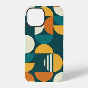 Geometric mid-century modern seamless pattern - 60 iPhone 12 case