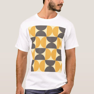 Geometric, mid-century modern style pattern. T-Shirt