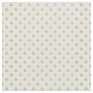 Geometric minimalism strokes fabric