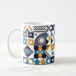 Geometric minimalistic pattern. Abstract designpat Coffee Mug