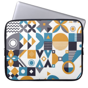 Geometric minimalistic pattern. Abstract designpat Laptop Sleeve