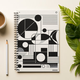 Geometric Modern Art Notebook