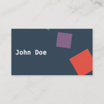 Geometric Modern Business Card