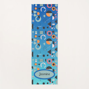 Geometric Modern Exercise Yoga Mat