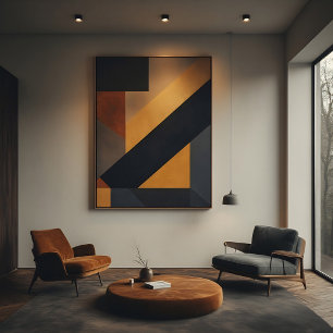 Geometric Mosaic Canvas Print