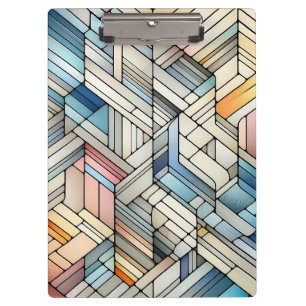 Geometric Mosaic Clipboard