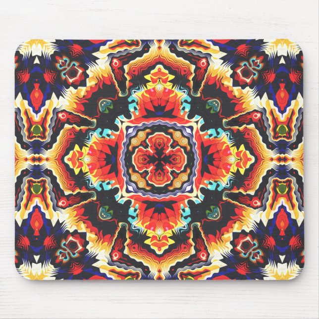 Geometric Motif Mouse Mat (Front)
