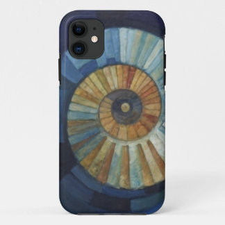 Geometric Nautilus Design iPhone 11 Case