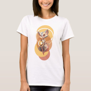 Geometric Night Fox T-Shirt