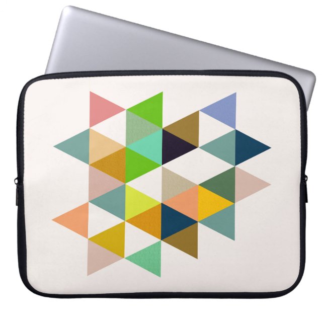 Geometric No. 742 Laptop Sleeve (Front)